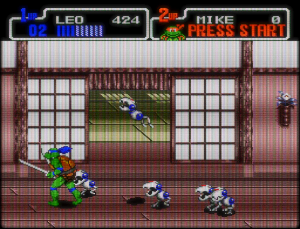 Teenage mutant ninja turtles the hyperstone heist shredders hideout robot dogs