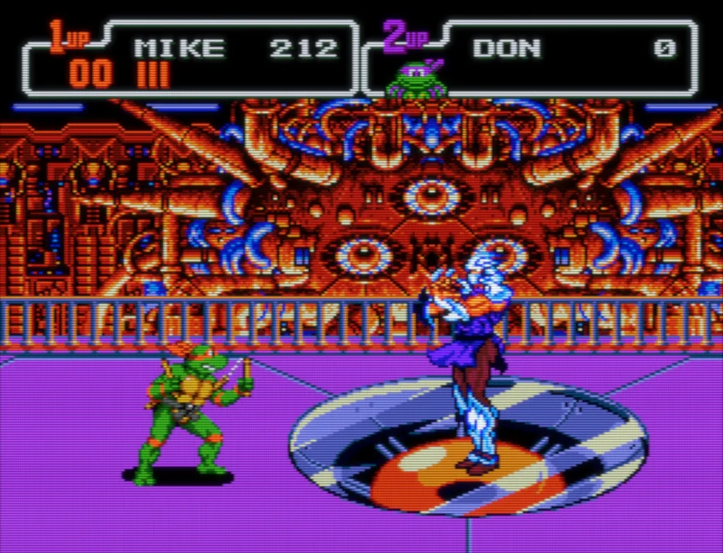 Teenage mutant ninja turtles the hyperstone heist (usa) hyperstone shredder