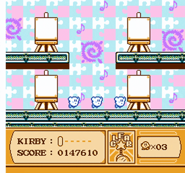Kirbys adventure kirby dancing