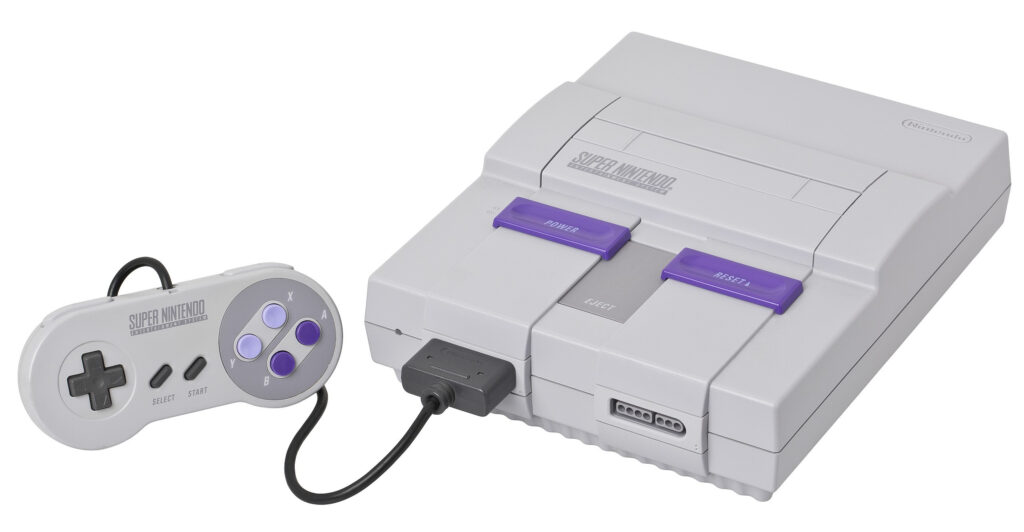Snes console